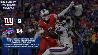 Giants Lose To Buffalo Bills In Nail-biter In Saquon Barkley's Return | EP 212