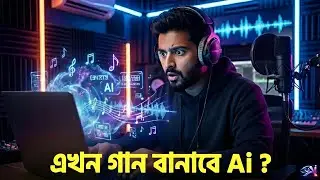 AI দিয়ে এত সুন্দর গান! বিশ্বাস হবে না 😱 | Suno AI Song + Free AI Thumbnail | Ai Dhristi Bangla 