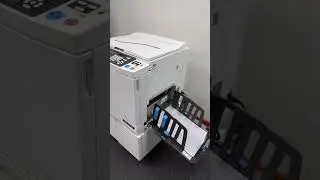 Digital Duplicator proof printing ✅. #duplicator #riso #duplicadora #printing #fastprint #ultrafast