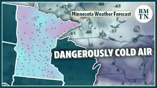 72 hours of dangerous cold arrives; wind chills could drop to -55 in Minnesota