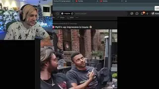 xQc reacts to Myth's Impression of him