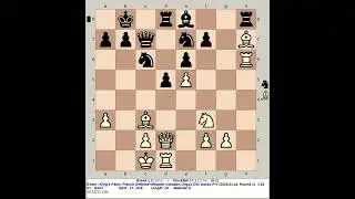 Bread 1.3 vs Stockfish 17.1 | King's Pawn: French Defense Winawer Variation #chess