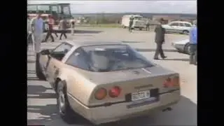 1984 corvette C4 European launch video from 1983
