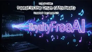 Sweat In the Drum - Percussion-driven Afrobeat Workout Music  #royaltyfreemusic #royaltyfreeai