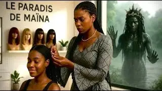 Le PARADIS de Maïna ou la porte de l’enfer?  Un salon de coiffure pas comme les autres.#afrique 