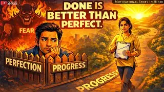 Choose Progress Over Perfection | Done Is Better Than Perfect | Life Reality