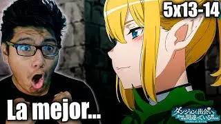 RYU ES LA MEJOR DE TODAS... 😮 | Danmachi T5 Cap 13 y 14 REACCI&Oacute;N