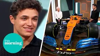Rising F1 Star Lando Norris on Supporting His Mental Health & Following Lewis Hamilton| This Morning
