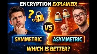 Symmetric vs Asymmetric Encryption Explained (Finally Makes Sense!)