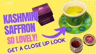 Wonderful Kashmiri Saffron Threads Used in Tea