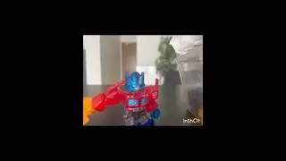 Blokees mini jetfire optimus test stopmotion 😅 #transformers #autobots #fun #shorts
