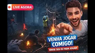 Vem de ao vivo comigo e bora jogar um DBD!?