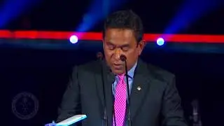 President Yameen and Representative of the Chinese Government inaugurate the SinaMal&eacute; Bridge