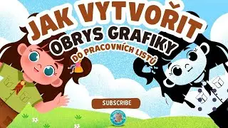 Potřebujete vytvořit obrys grafiky např. do pracovn&iacute;ch listů pro děti? #canvassador
