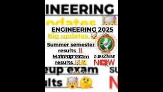 Very Big updates‼️🤯🤔 #vtu #makeup  #exam #summer semester exam Announced date When ?? Latest updates