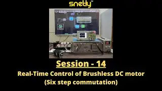 Open Loop control of Brushless DC motor - Realtime implementation