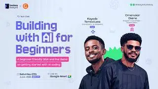 Building with AI for Beginners | How to Start Your AI Journey (Live Workshop)