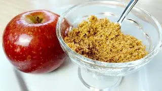 AÇÚCAR DE MAÇA/FAÇA EM CASA 100% NATURAL SEM ÁGUA