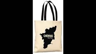 Cotton tote bag available for online @amazon and @flipkart