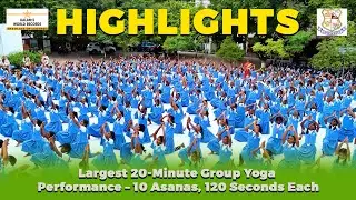 Highlights: World Record Group Yoga &ndash; 10 Asanas, 20 Minutes&nbsp;of&nbsp;Unity&nbsp;💪🧘