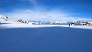 Piste Blue 1 & Red 11    Kitzsteinhorn/Kaprun Ski