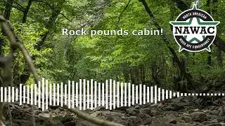NAWAC Bigfoot/Sasquatch Audio Recordings: Huff, rock pounds cabin