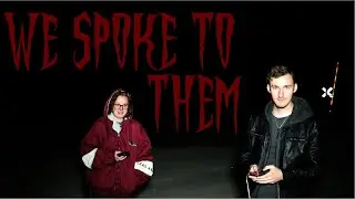THE TERRIFYING HAUNTED RAILROAD TRACKS SPIRITS SPEAK WITH US!