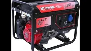 Бензиновый однофазный генератор AGT 7201 HSB с двигателем Honda