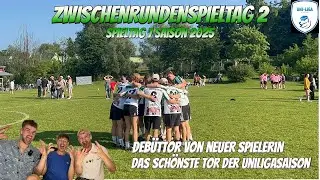 DEBÜTANTIN MIT TOR UND DAS SCHÖNSTE TOR DER UNILIGA SAISON 😱 2. UNILIGA ZWISCHENRUNDENSPIELTAG 🟢⚪️