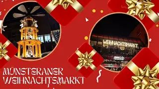 Münsteraner Weihnachtsmarkt mit seiner schönen Dekoration ☃️❄️🎅
