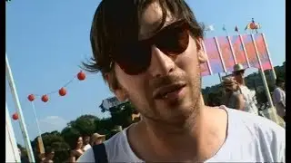 Editors - Musicians give their fantasy Glastonbury line up (featuring Ed Lay) 2010