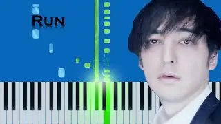 Joji - Run Piano Tutorial