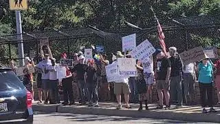 Workers Over Billionaires Rally in Silver Spring, MD:  Sept. 1, 2025  Vid 1 of 2.