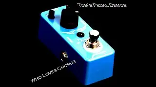 The Donner Tutti Love Chorus. #effectspedal #guitar #guitaraccessory