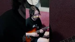 Rich getting fruity 🍓 #LASTELLE #recording #posthardcore #metal #emo #ibanez