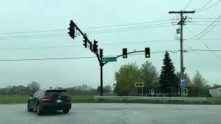 Drive Cedar lake, IN to Crete, IL 4k