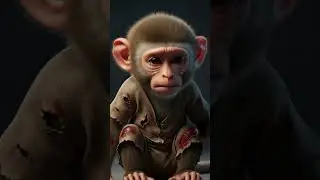 Fish save monkey #shorts #subscribe #shortsfeed