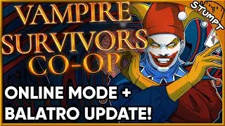 Online Mode + Balatro Update! - Vampire Survivors: Ante Chamber Update