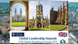 At Oxford University London United Nations Global Excellence Award & Guest Speaker DrArpitChopraJain