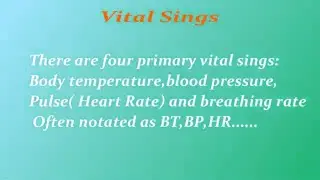 Educ.Info.Know EP-4 [ ViITAL SINGS ] BLOOD PRESSURE  ,HEART RATE ,OXYDEN SATURATION  ,RESPIRATION .