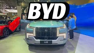 BYD 부스 #moeyetv #2025서울모빌리티쇼 #bydseal #bydu9 #bydu8