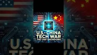 US-China Tech War: The Chip Showdown #TechWar#USChinaTensions#ChipShowdown#GlobalTechRace