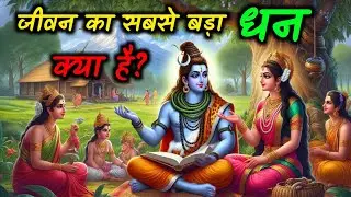 जीवन का सबसे बड़ा धन क्या है? hindi motivational kahani l dharmik kahani l shivji #harharmahadev