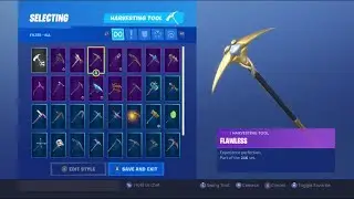 New Flawless Pickaxe Fortnite