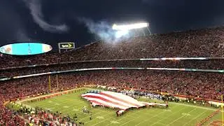 2019 AFC Championship NEvsKC National Anthem