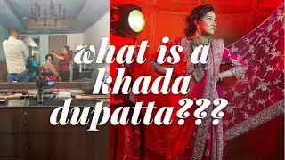 What is a Khada Dupatta ?? How to wear a Khada Dupatta || Hair & Makeup ft. Tamanna || Anam Mirza