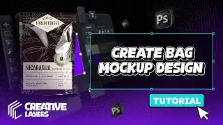Photoshop 2025 &ndash; Professional Bag Mockup Design Tutorial (Step by Step)