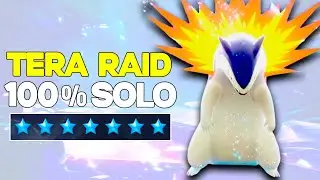 How to SOLO Mighty Typhlosion 7 Star ( Pokemon Scarlet & Violet )