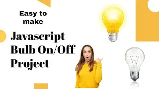 Bulb on/off using Javascript | Beginner Javascript  project #Bulbon/off#Beginnerproject