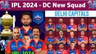Delhi capital 2024 IPL full squad